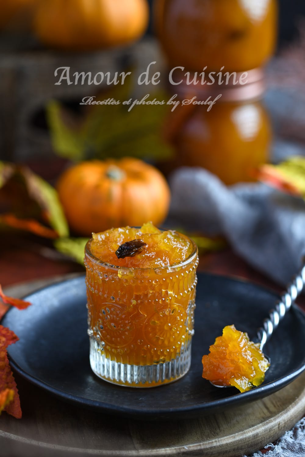 confiture de potiron ou citrouille facile