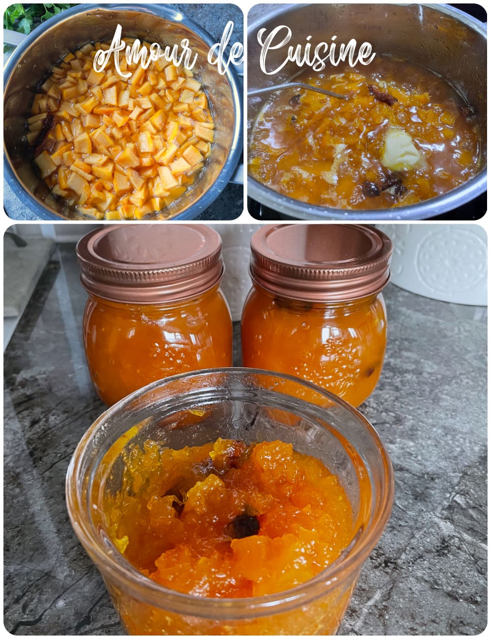 comment conserver la confiture de courge ?