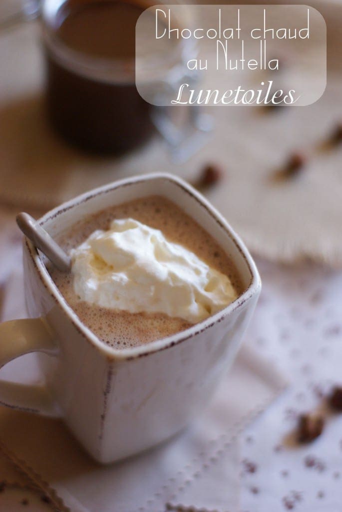 chocolat chaud au Nutella / hot chocolat