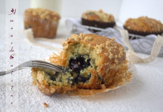 muffins aux myrtilles extra moelleux