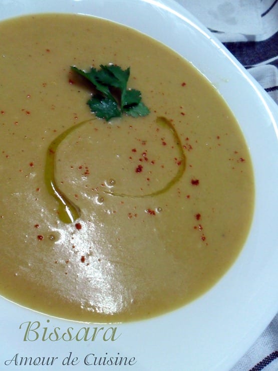 bissara bissara soupe aux pois cassés