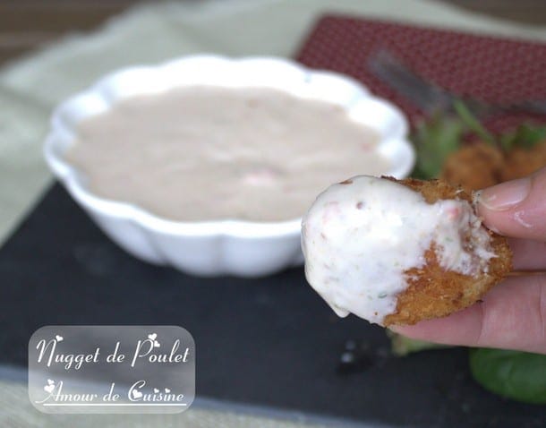 Nugget de poulet a la noix de coco
