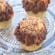 cupcakes au chocolat, topping pecan/noix de coco