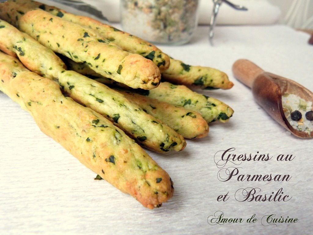 recette de gressins très facile