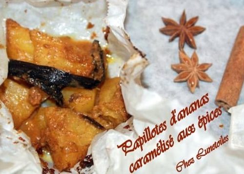 Ananas Roti En Papillotes A La Cannelle Et Anis Etoile Amour De Cuisine Ananas Roti En Papillotes A La Cannelle Et Anis Etoile Amour De Cuisine