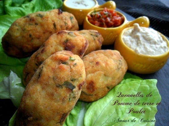 quenelles de pomme de terre et poulet 2
