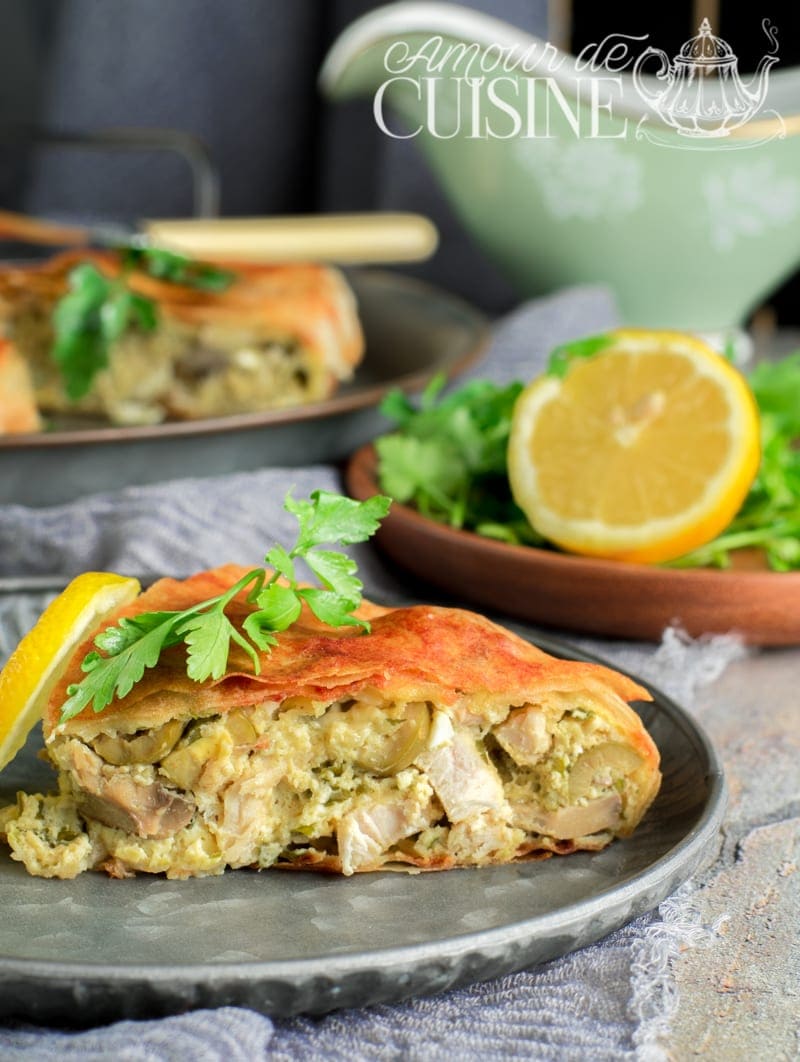 cuisine tunisienne Malsouka- tajine tunisien