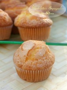 Madeleines espagnoles au citron