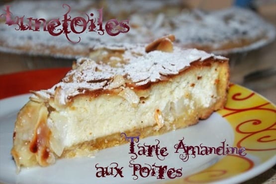 tarte amandine aux poires 1