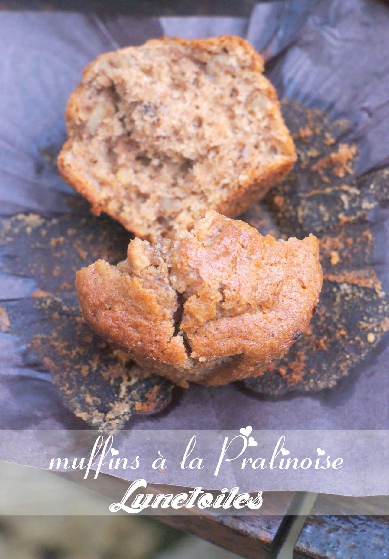 Muffins a la pralinoise