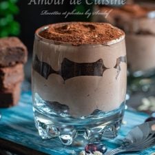 Tiramisu tout chocolat au brownie