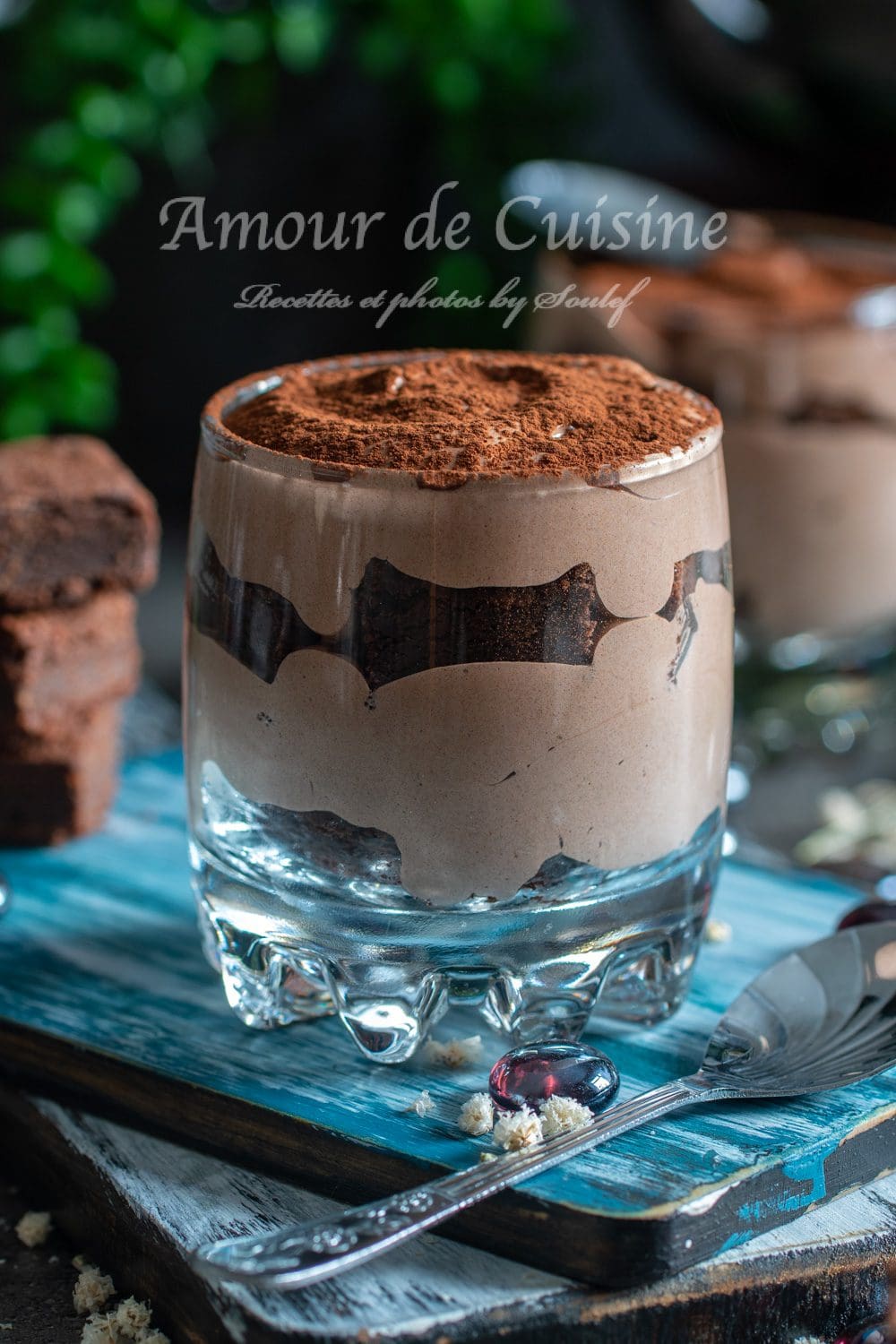 tiramisu au brownie au bon gout du cacao