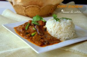 recette de curry d'agneau