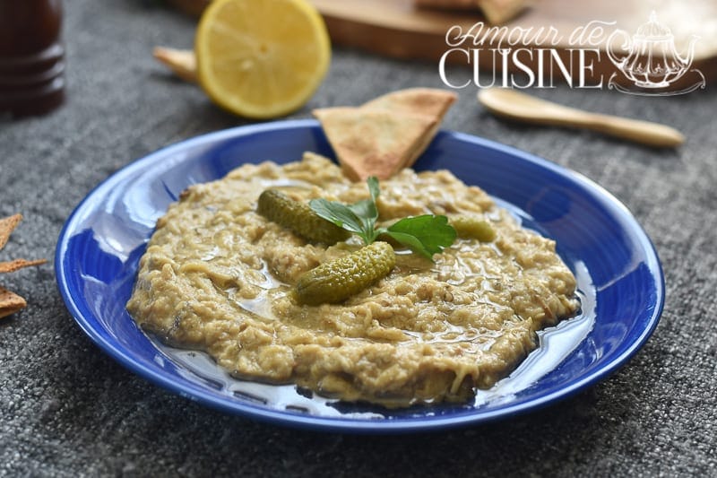 baba ghanouj, ou baba ghanoush