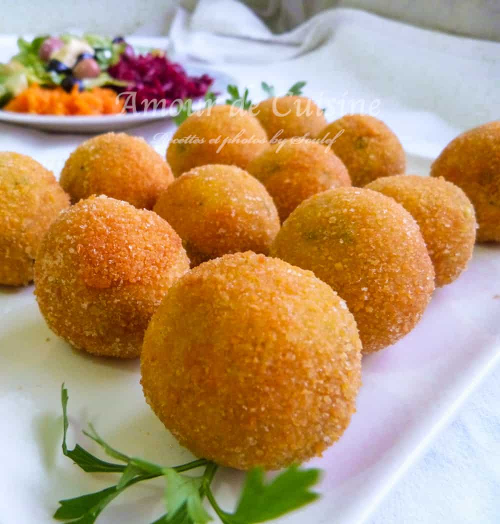 croquettes de pomme de terre