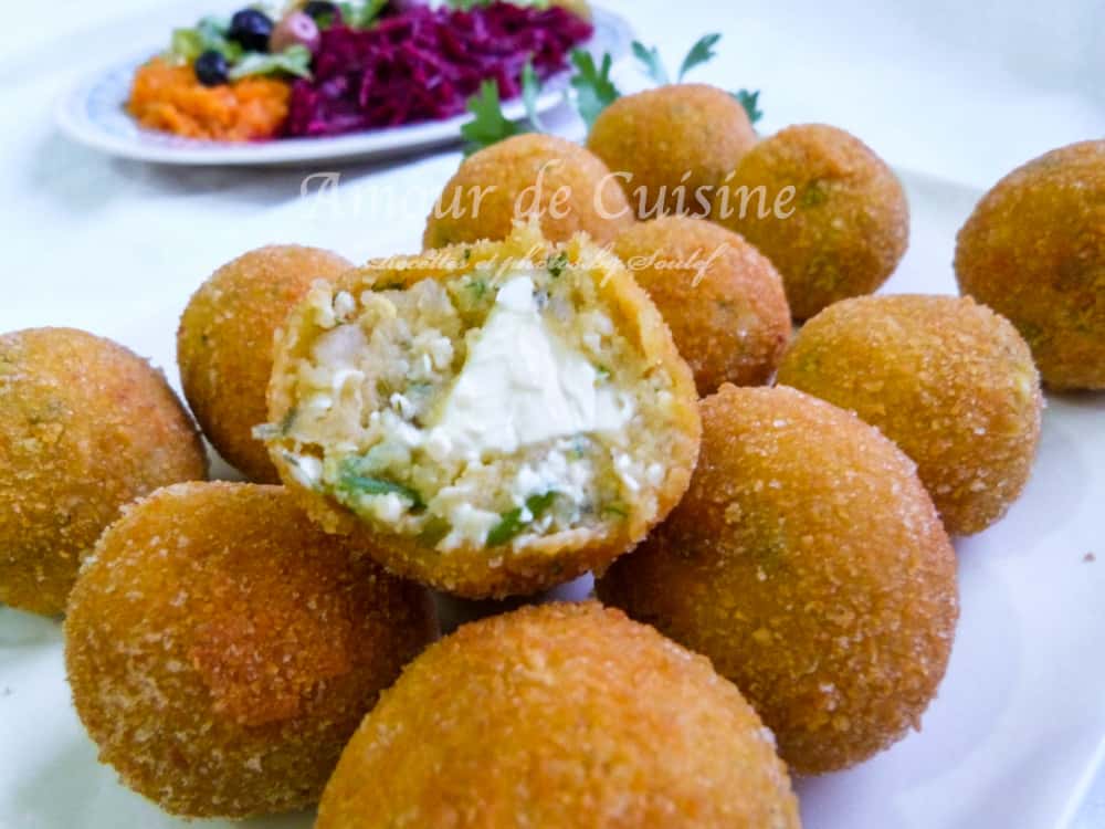 croquettes de pommes de terre farcies au fromage 