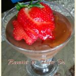 creme chocolat et fraises