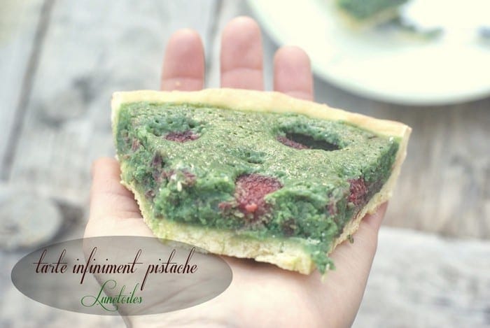 tarte infiniment  pistache
