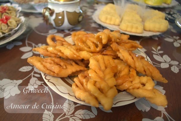 Griwech gateau Algerien en video, dessert du Ramadan