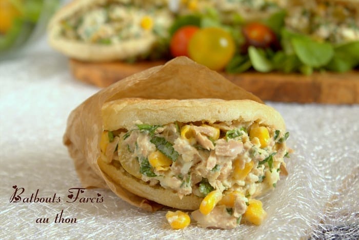 batbout farcis au thon