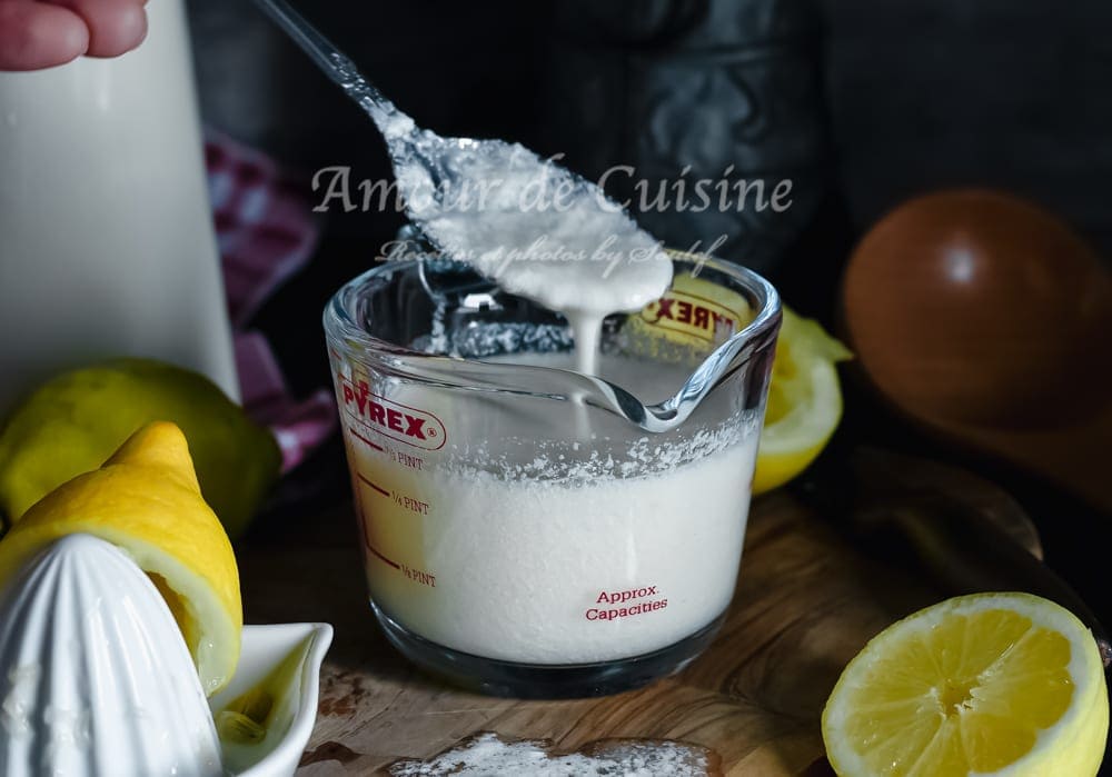 buttermilk, babeurre maison
