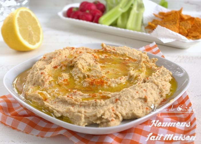 Houmous maison - Recette facile et rapide