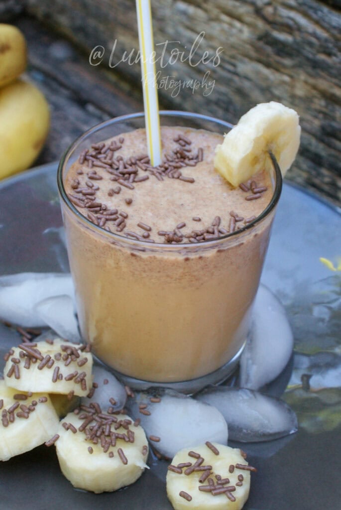 Photo inspiration: Banana And Peanut Butter Smoothie Helps Dog Constipation Reference: Peanut Butter Banana Smoothie