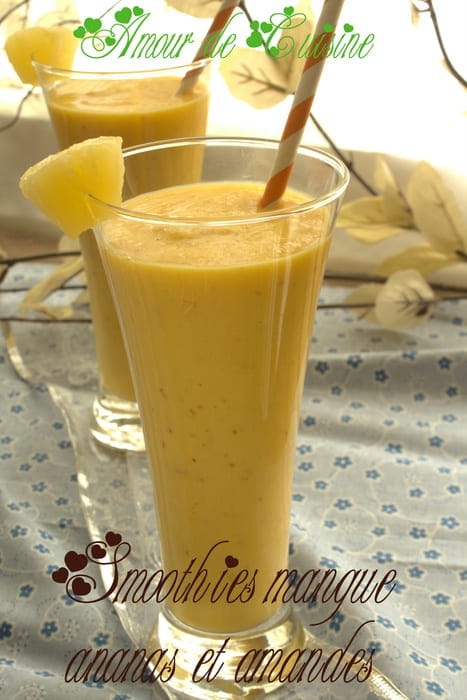 smoothies mangue ananas et amandes.CR2