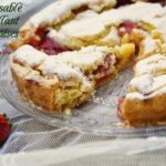 gateau sablé croustillant aux fraises