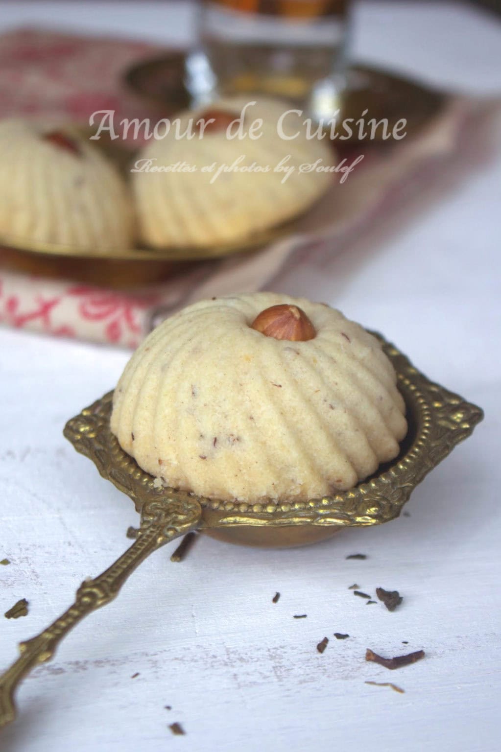 Ghribia ghribia aux noisettes / gateau sec algerien