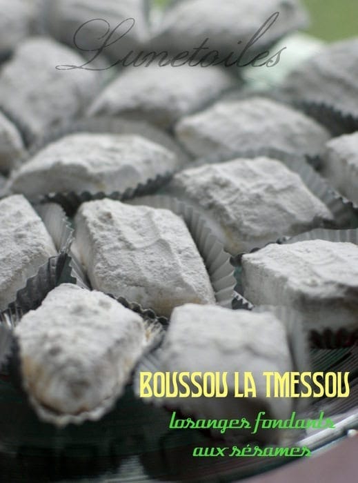 losange fondant aux sesames