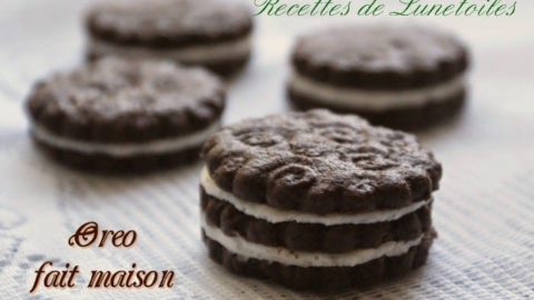 Biscuit Oreo Fait Maison Recette Facile Amour De Cuisine