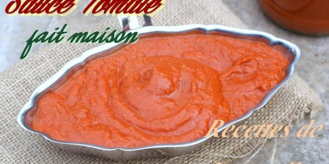 Sauce Tomate Fait Maison Facile Pour Pizza Amour De Cuisine