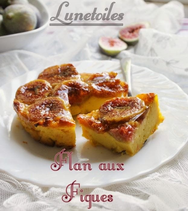 flan aux figues facile