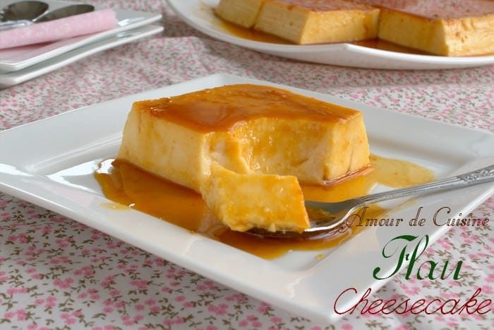 Flan cheesecake ou flan au fromage