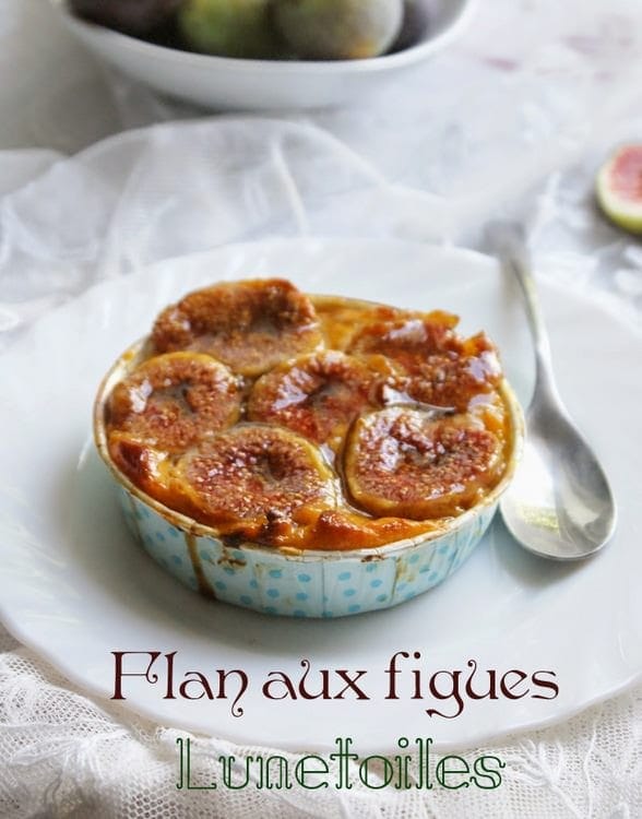 flan aux figues