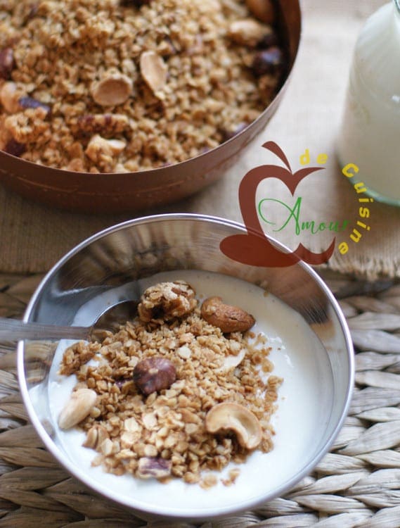 granola maison croustillant