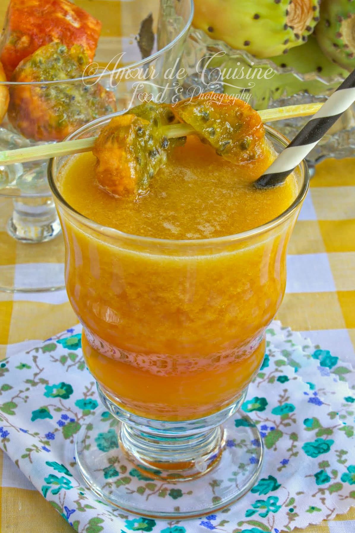 jus de figue de barbarie maison