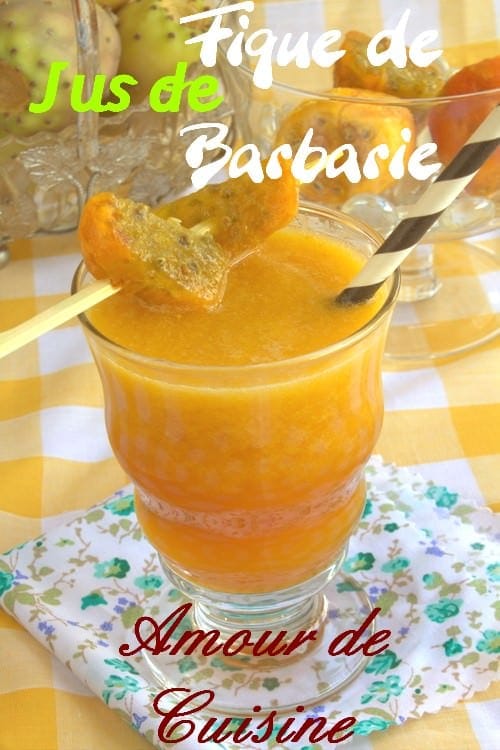 jus de figue de barbarie