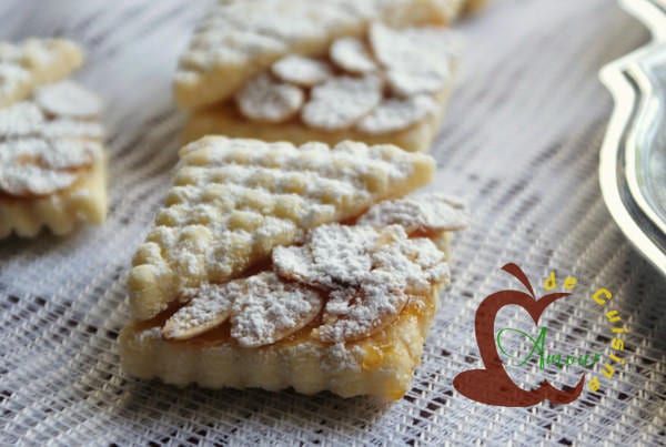 sablés fondants abricot amandes