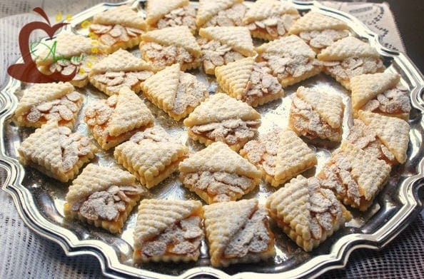sablés fondants abricot amandes
