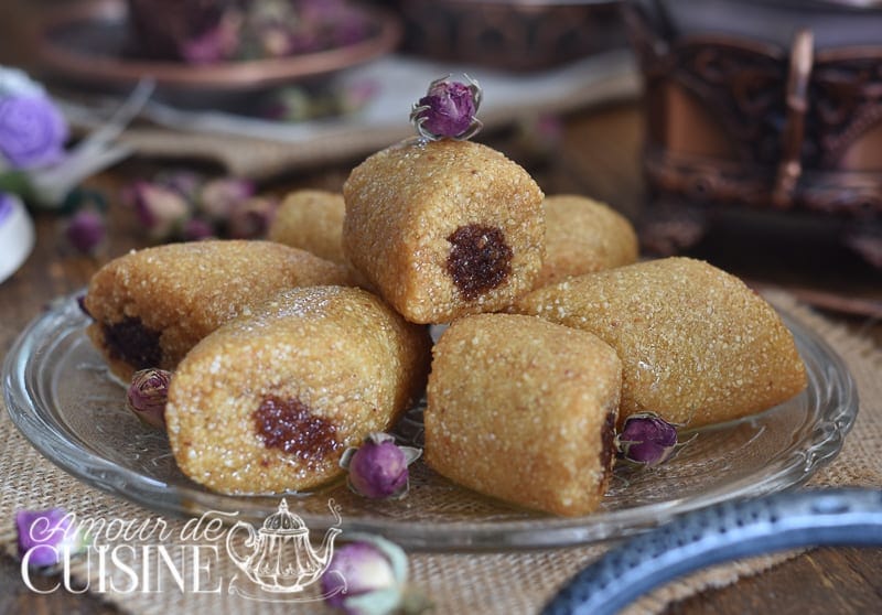 makrout laassel aux amandes (gateau algerien)