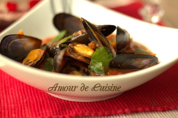 recette de moule a la sauce tomate