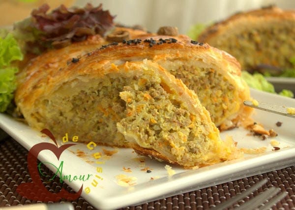 tajine warka, ou tajine tunisien en pate feuilletee