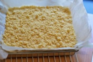 tarte friable aux pommes et creme d'amandes