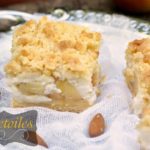 tarte friable aux pommes et creme d'amandes