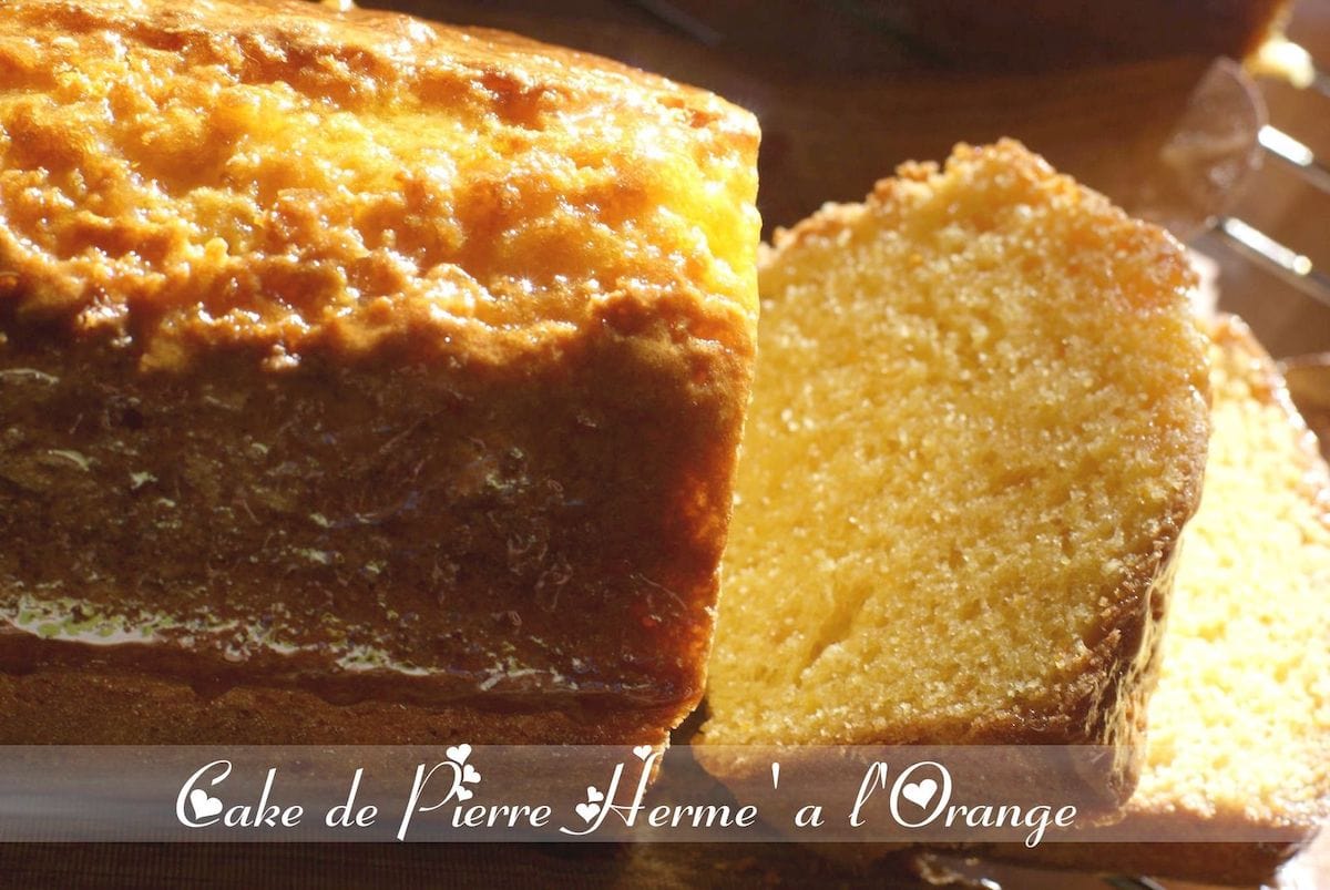 Cake à l'orange de Pierre Herme