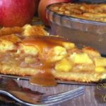 Apple pie a la sauce caramel au beurre salé