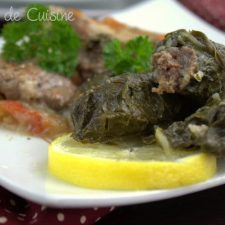 feuilles de blettes farcies- recette libanaise