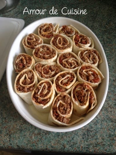 recette de gratin de tortillas a la bolognaise